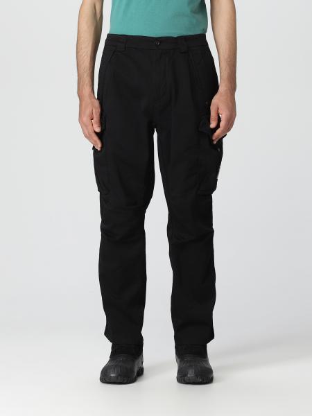 C.P. COMPANY: pants for man - Black | C.p. Company pants ...