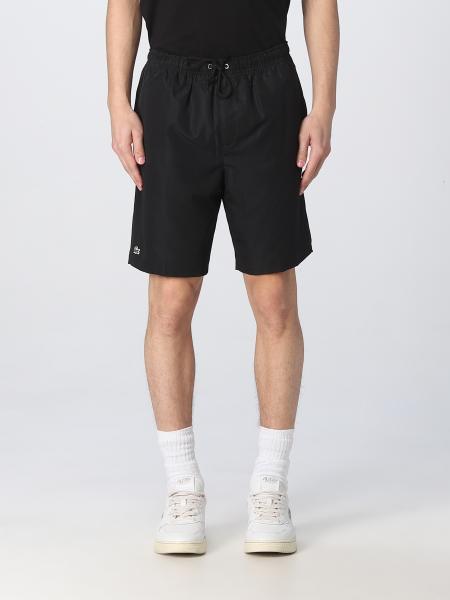 LACOSTE: short for man - Black | Lacoste short GH353T online on GIGLIO.COM