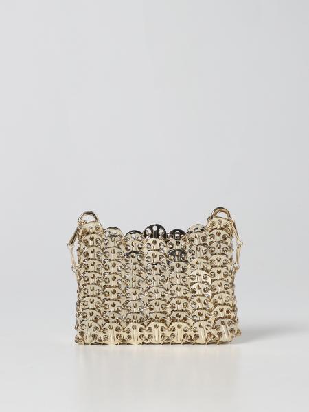 Paco Rabanne donna: Borsa 1969 Paco Rabanne in maglia d'alluminio
