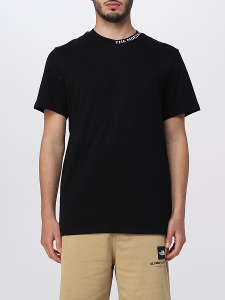 THE NORTH FACE: t-shirt for man - Black | The North Face t-shirt ...