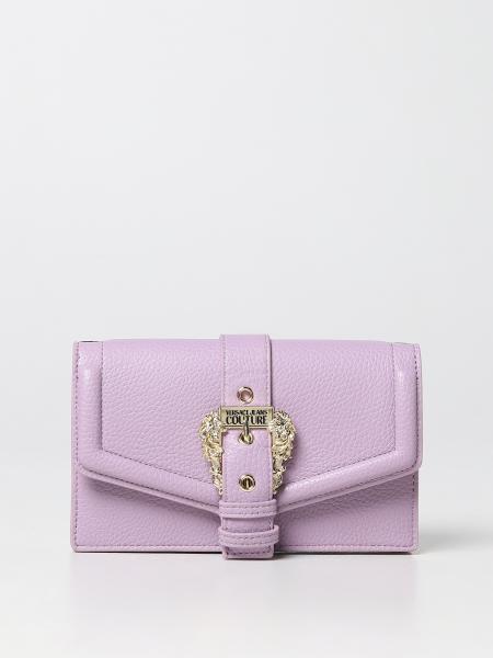 Versace Jeans Couture Outlet: wallet bag in grained synthetic leather ...