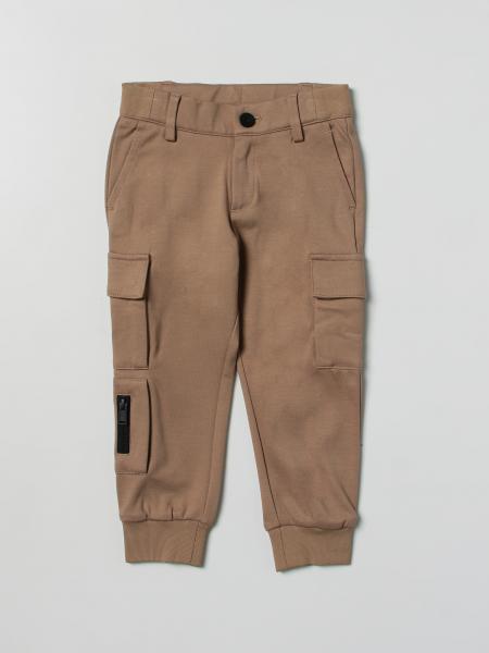 BOSS KIDSWEAR: pants for girls - Beige | Boss Kidswear pants J24843 ...