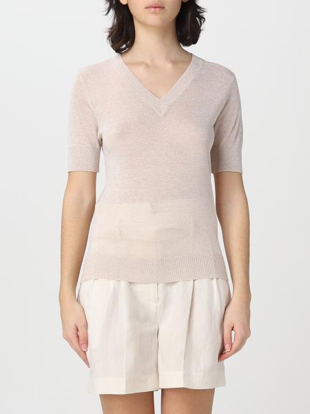 Maglia Eleventy in tessuto lurex