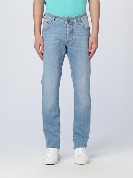 JACOB COHEN: jeans for man - Gnawed Blue | Jacob Cohen jeans UQE07S3623 ...