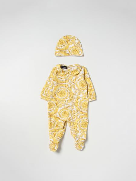 YOUNG VERSACE: tracksuits for baby - Gold | Young Versace tracksuits ...