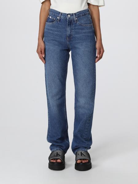 CALVIN KLEIN JEANS: jeans for woman - Denim | Calvin Klein Jeans jeans ...