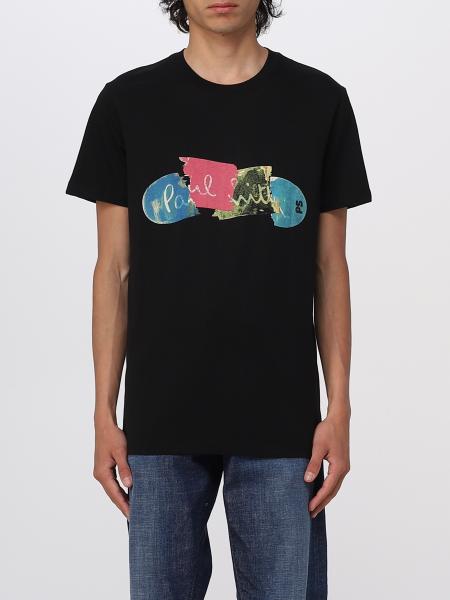 PS PAUL SMITH: t-shirt for man - Black | Ps Paul Smith t-shirt ...
