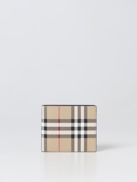Burberry Vintage Check wallet in coated cotton