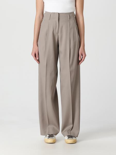 GOLDEN GOOSE: pants for woman - Beige | Golden Goose pants ...