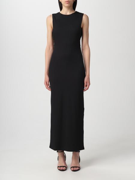 CALVIN KLEIN: dress for woman - Black | Calvin Klein dress K20K205569 ...