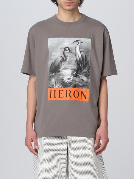 HERON PRESTON: t-shirt for man - Grey | Heron Preston t-shirt ...