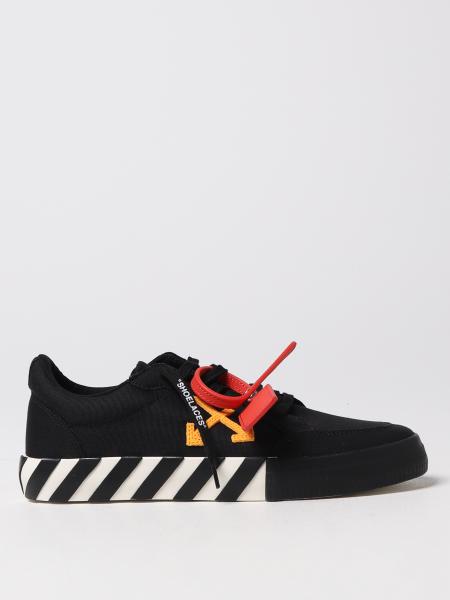 Sneakers Off-White uomo: Sneakers Low Vulcanized Off-White in canvas