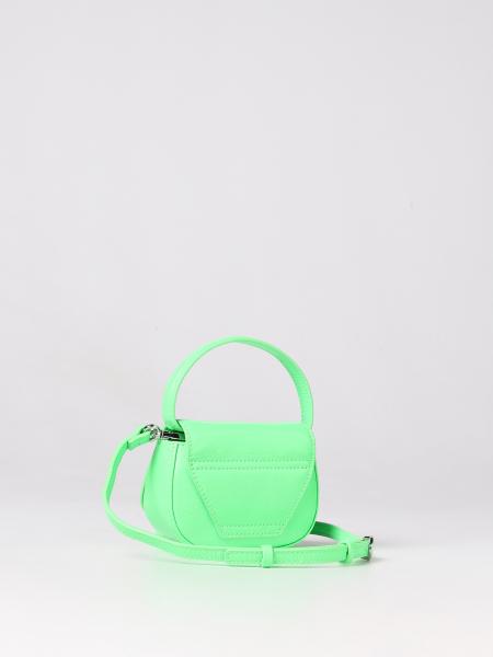 DIESEL: mini bag for woman - Green | Diesel mini bag X08709P3193 online ...