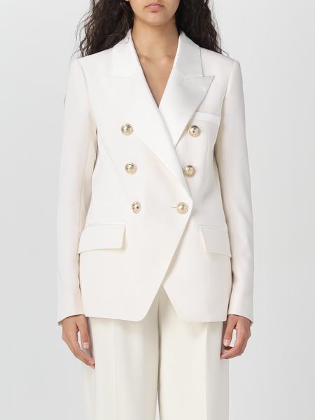 BALMAIN: Jacket - White | Balmain blazer TF17112167L GIGLIO.COM
