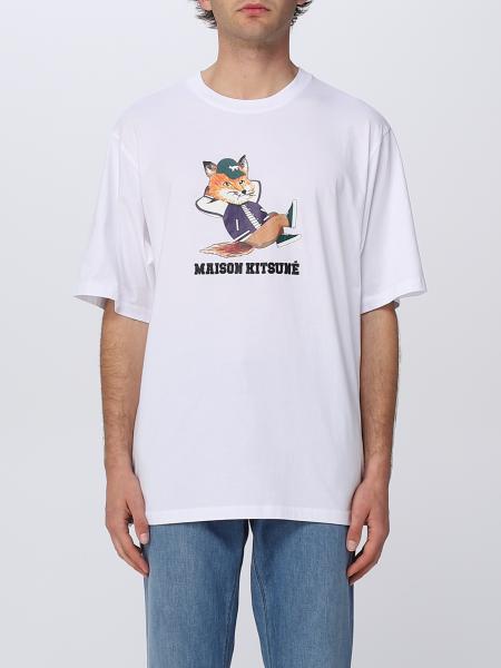 Maison Kitsuné uomo: T-shirt Maison Kitsunè in cotone