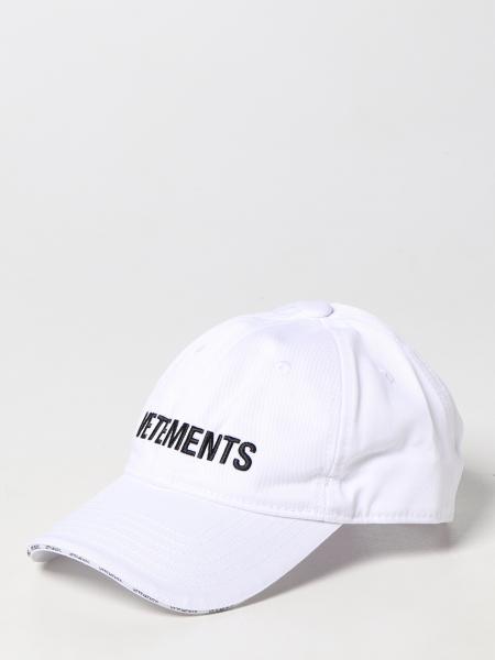Cappello Vetements in cotone con logo