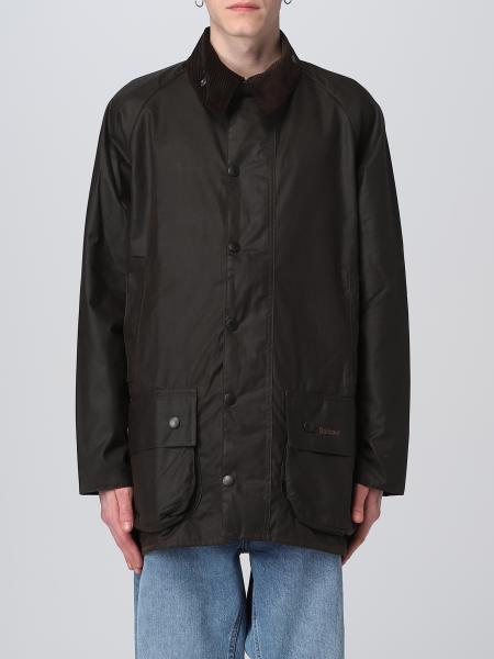 BARBOUR: jacket for man - Olive | Barbour jacket MWX0002 online on ...