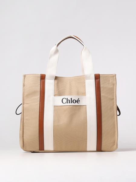 Chloé bambino: Diaper bag Chloé in canvas