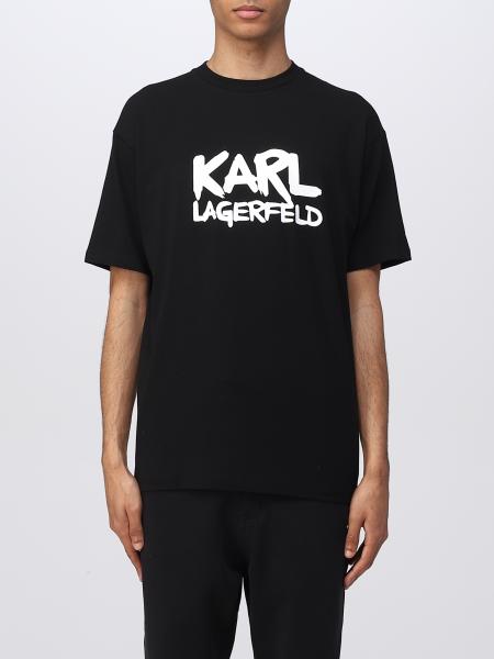 T-shirt Karl Lagerfeld in misto cotone