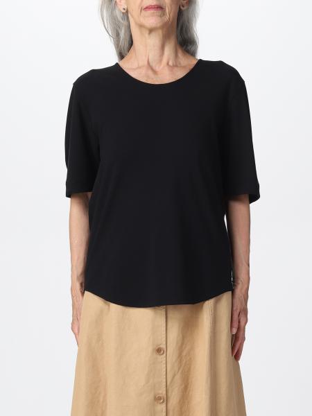 LEMAIRE: t-shirt for woman - Black | Lemaire t-shirt TO1021LJ054 online ...