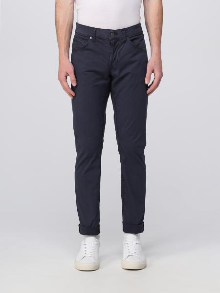 DONDUP: pants for man - Blue | Dondup pants UP232GSE046ZFP1 online on ...