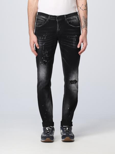 DONDUP: Mius denim jeans - Black | Dondup jeans UP232DSE249UFT3 online ...