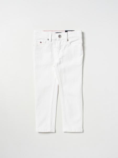TOMMY HILFIGER: jeans for boys - White | Tommy Hilfiger jeans ...