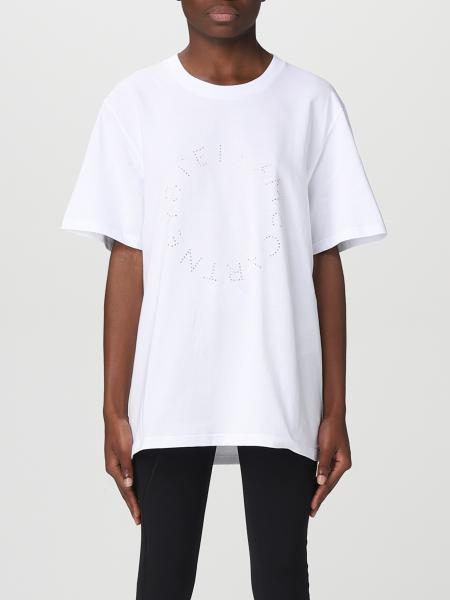 STELLA MCCARTNEY: t-shirt for woman - White | Stella Mccartney t-shirt ...