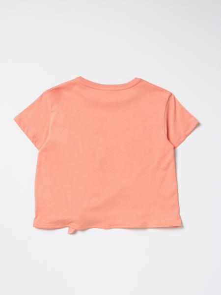 CHLOÉ: t-shirt for girl - Pink | Chloé t-shirt C15E02 online on GIGLIO.COM