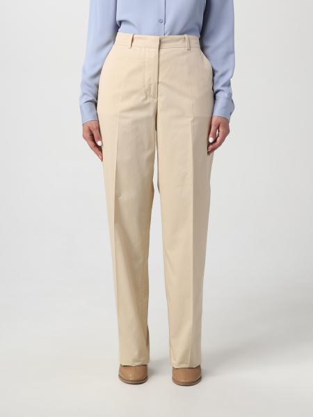 CALVIN KLEIN: pants for woman - Beige | Calvin Klein pants K20K205212 ...