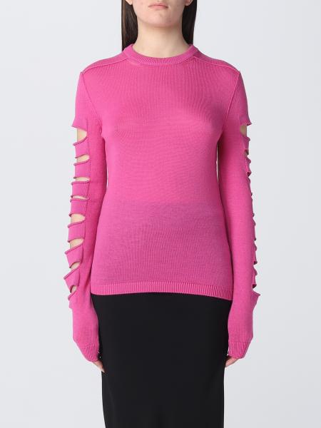 RICK OWENS: sweater for woman - Pink | Rick Owens sweater ...