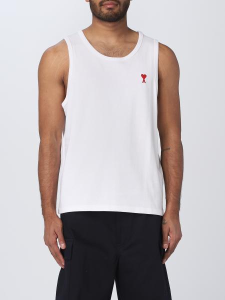 AMI PARIS: tank top for man - White | Ami Paris tank top UTK001701