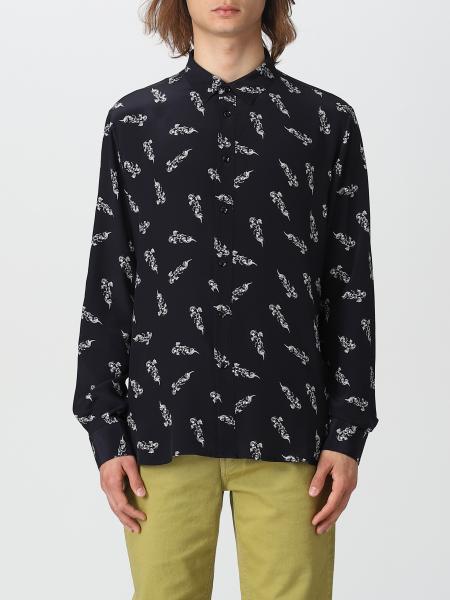Camicia Koi carp Laneus in seta