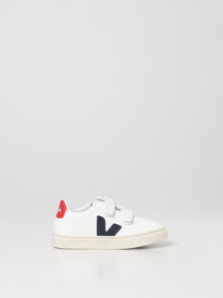 VEJA: shoes for boys - White | Veja shoes SV0501233C online on 