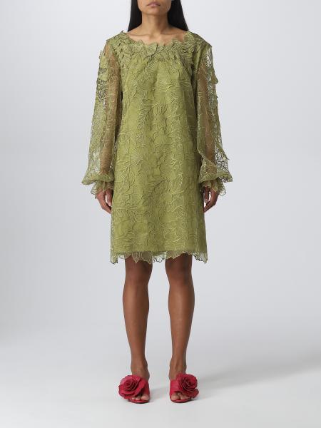 ALBERTA FERRETTI: dress for woman - Green | Alberta Ferretti dress ...