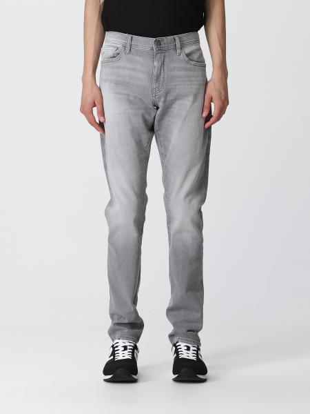 ARMANI EXCHANGE: jeans for man - Grey | Armani Exchange jeans ...