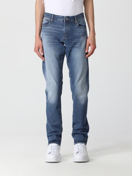 ARMANI EXCHANGE: jeans for man - Indigo | Armani Exchange jeans ...