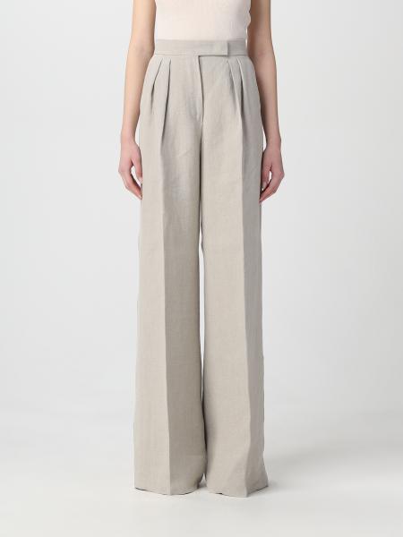 MAX MARA: pants for woman - Sand | Max Mara pants 2311312038600 online ...