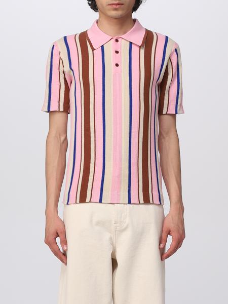 Wales Bonner uomo: Polo Wales Bonner in cotone