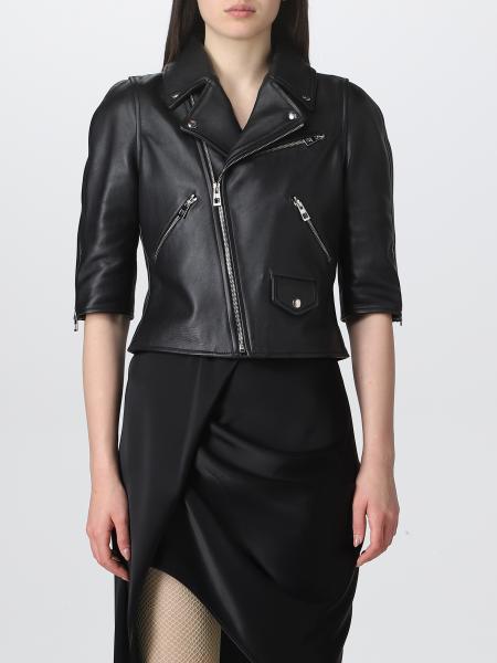 Loewe donna: Giacca Loewe in pelle