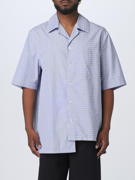 LANVIN: shirt for man - Blue | Lanvin shirt RMSI00145585P23 online on ...