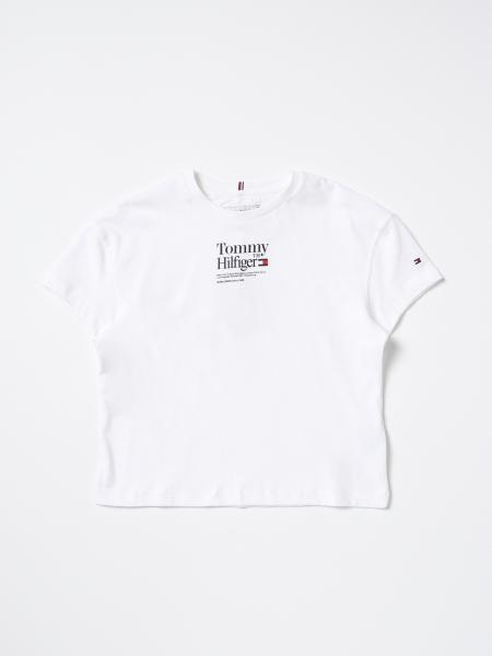 토미 힐피거 아동: 티셔츠 여아 Tommy Hilfiger