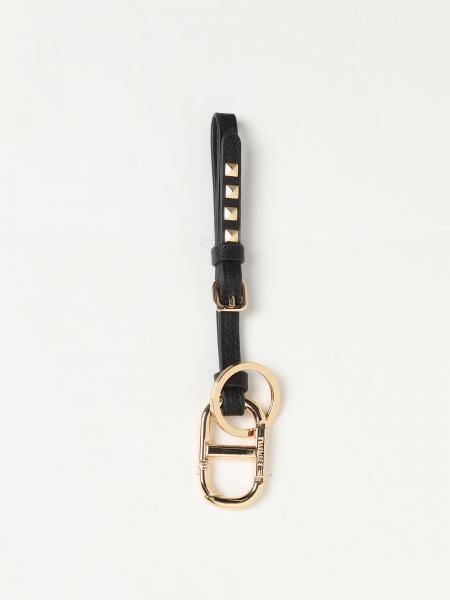 TWINSET: key chain for woman - Black | Twinset key chain 231TQ7412 ...