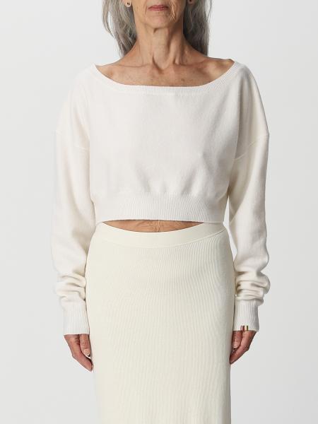 White extreme crop on sale jumper