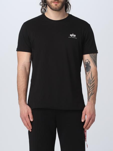 알파 인더스트리 남성: 티셔츠 남성 Alpha Industries