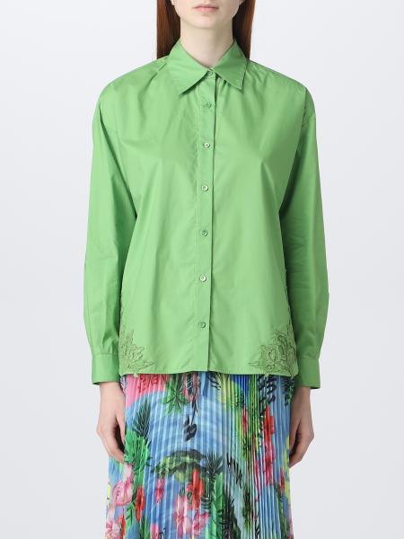 ERMANNO FIRENZE: shirt for woman - Green | Ermanno Firenze shirt ...