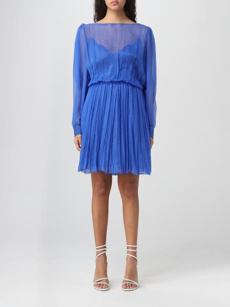ALBERTA FERRETTI: dress for woman - Blue | Alberta Ferretti dress ...