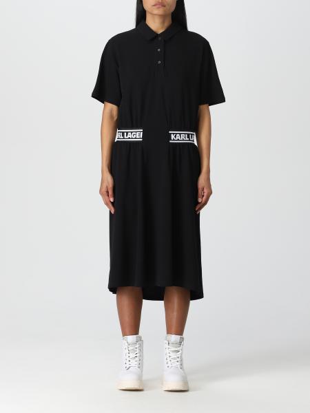 Abito Karl Lagerfeld in cotone organico