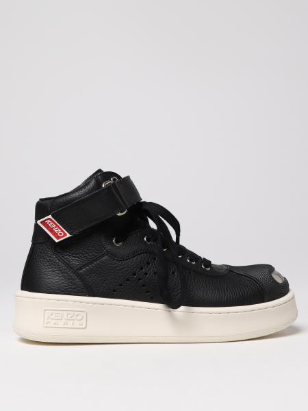 Sneakers Hoops Kenzo in pelle martellata