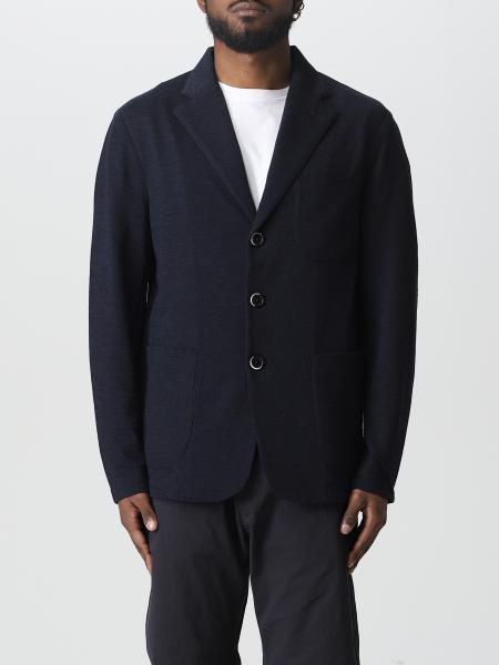 BARENA: blazer for man - Blue | Barena blazer GIU3922249 online at ...